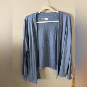 The perfect blue cardigan